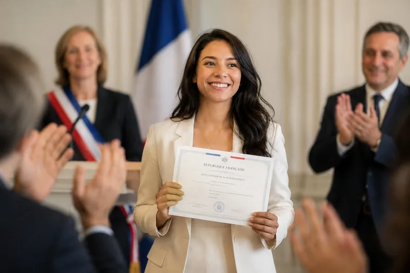 Cérémonie de naturalisation française à la préfecture